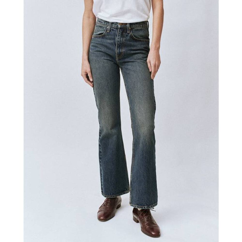 The Great. Penny Bootcut Jean in Powell Wash 24
